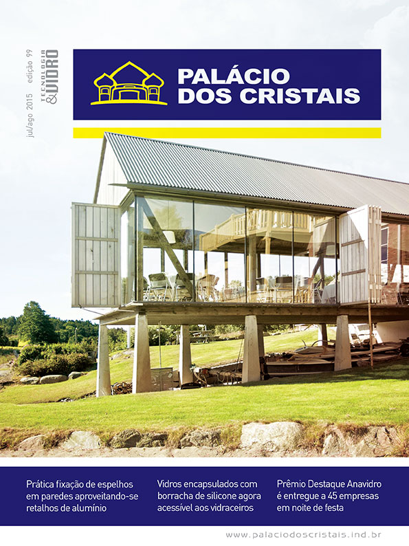 Palácio dos cristais na revista tecnologia & Vidro edição 99