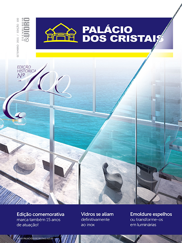 Palácio dos cristais na revista tecnologia & Vidro edição 100
